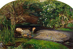 I lov'd Ophelia. Forty thousand brothers 
Could not (with all their quantity of love) 
Make up my sum.

H 5.1 #ShakespeareSunday #JohnEverettMillais #PreRaphaelites