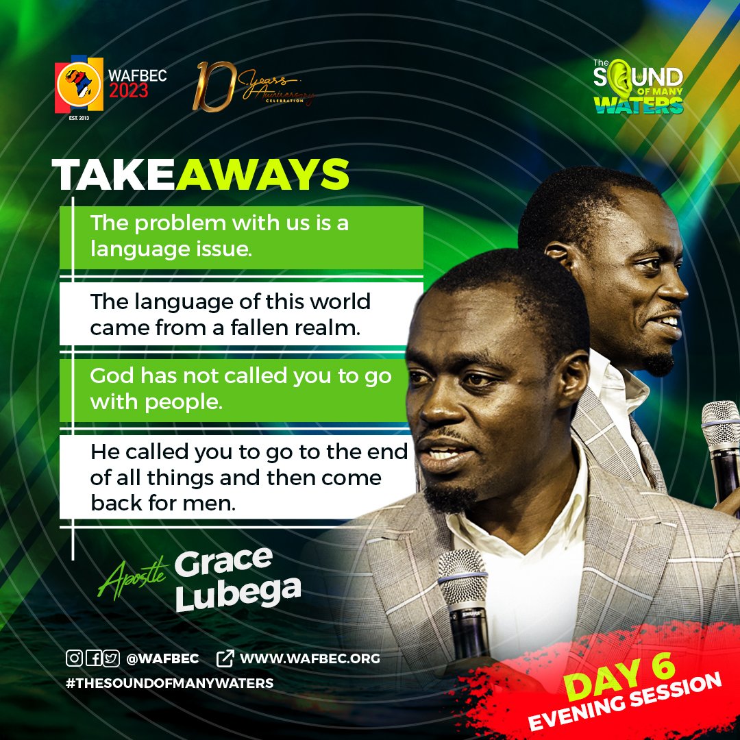 IGMulindwa's tweet photo. Young lady, when you have the vision of the end of things that you are married, you wake up and come to church in the presence of God and pray like you are already married. - Apostle Grace Lubega @Phanerookampala #WAFBEC2023 #WAFBEC #WafbecConference #Phanet #PhanerooDevotion https://t.co/OHpczLn9eb