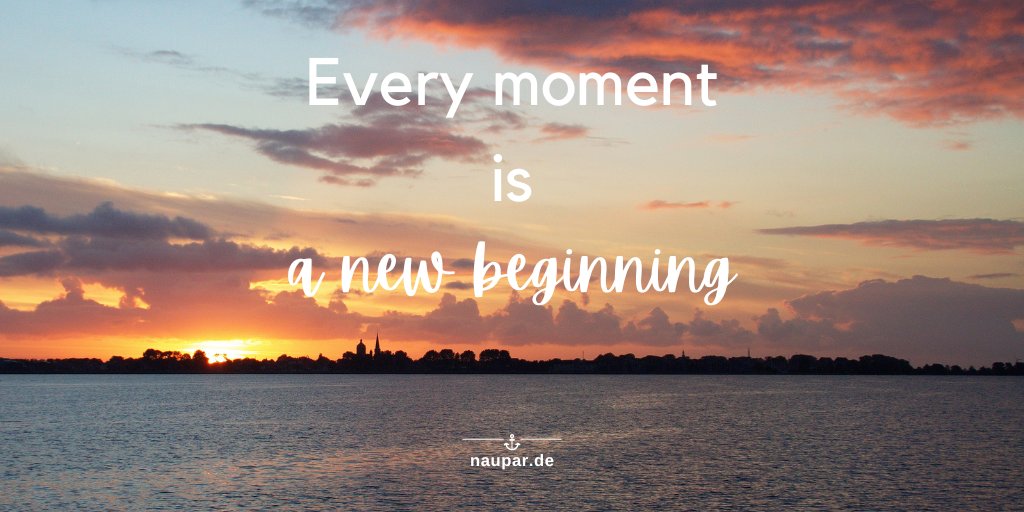 Hast du schon neue Pläne gemacht? ⛵🌄

#nauparde #sundayquote