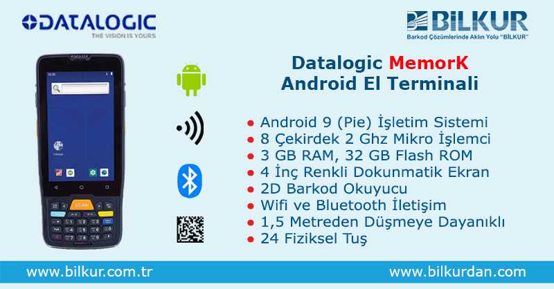 Bilkurbarkod's tweet image. Datalogic MemorK Tuşlu Android El Terminali
#Datalogic #AndroidElTerminali
bilkur.com.tr/urunler/Datalo…