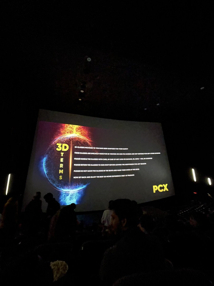 gopikiss2's tweet image. Finally at #PrasadsLargeScreen @ursmohan_kumar #Avatar2