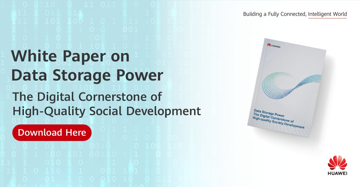 Huawei__KSA's tweet image. Huawei has released a #whitepaper that helps to take the stress out of storing and managing #unstructured data. Download here: bit.ly/3touRdU