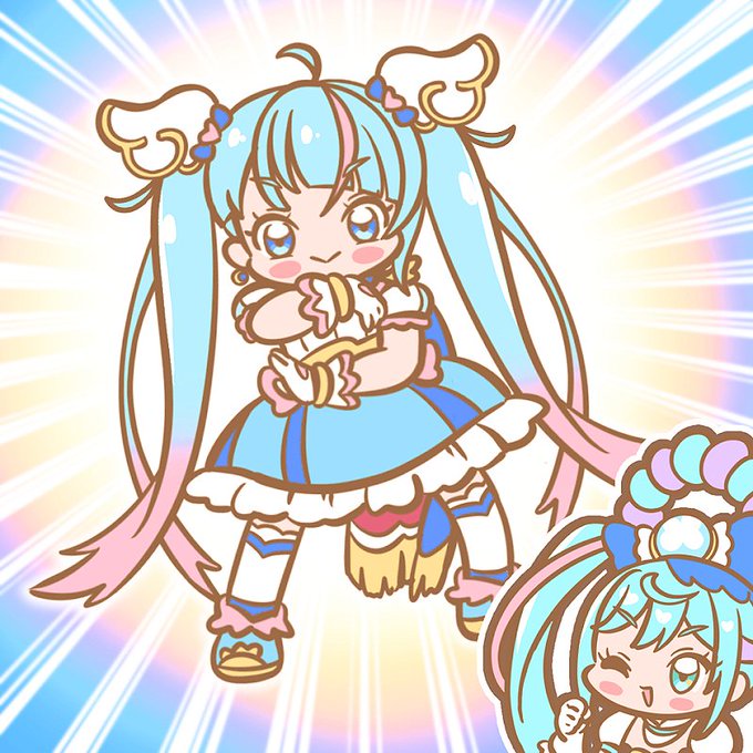 青キュア主人公爆誕!!!その勇姿目に焼き付けるわ!!!! 