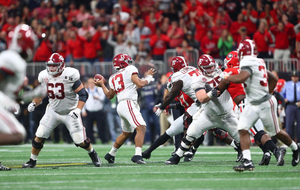 BamaCentral's tweet photo. Also on this date in Crimson Tide history five years ago today... 2nd and 26 https://t.co/mbXOk88Sv6