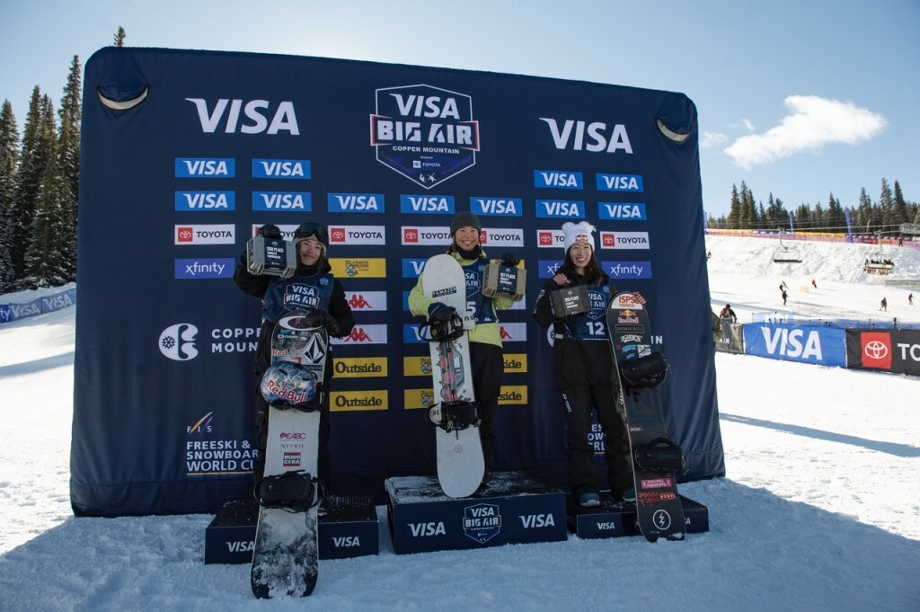 XActionSports's tweet photo. FUKADA AND KLEVELAND WIN COPPER BIG AIR https://t.co/WlDHNx7Dth https://t.co/LENoT7WzB5