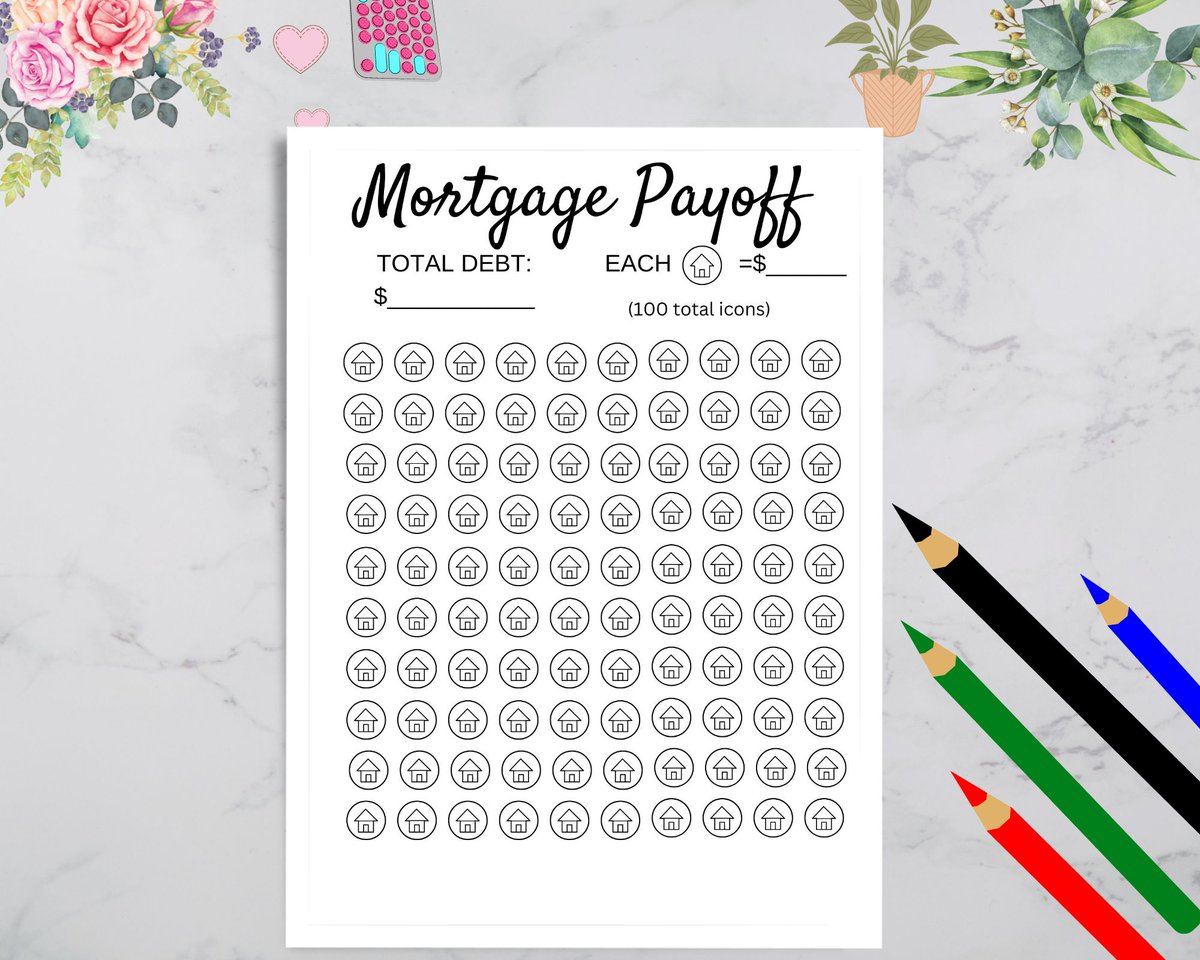 AllDIYPlanners's tweet photo. Mortgage Debt Tracker Printable | Mortgage Payoff Tracker PDF

https://t.co/NfdSElWJ0c

#starttosave #mortgages #mortgagetips  #mortgage https://t.co/akZ8ByWxa1