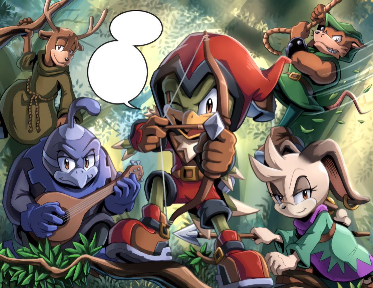 <a href="/sentientagain/">dori（＾∇＾）</a> … Hood swinging into view via rope.*

"Stand and deliver, KNAVES! This forest and it’s spoils belong to the MERCIAN FREEDOM FIGHTERS!"

#ARCHIEVERSE / #OPERATIONKRUDZU