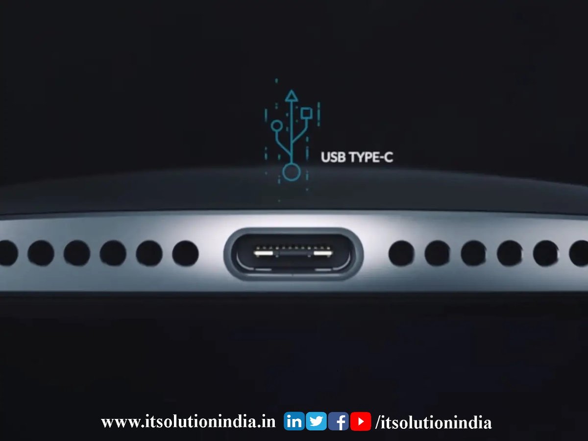 itsolutionindia's tweet image. India mandates #USB_C on #phones, turns focus to wearables.
 
#Mobile devices in #India will be required to adopt #USB Type-C as the standard charging port for electronic products by March 2025,