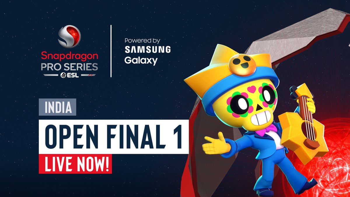 Kya aap taiyaar hai? 🤩
<a href="/ESL_India/">ESL India</a> #SnapdragonProSeries ab LIVE hai! 🔴

Poora action dekhiye! 🍿👇🏽
📺 youtu.be/aWzfvKwaOqc