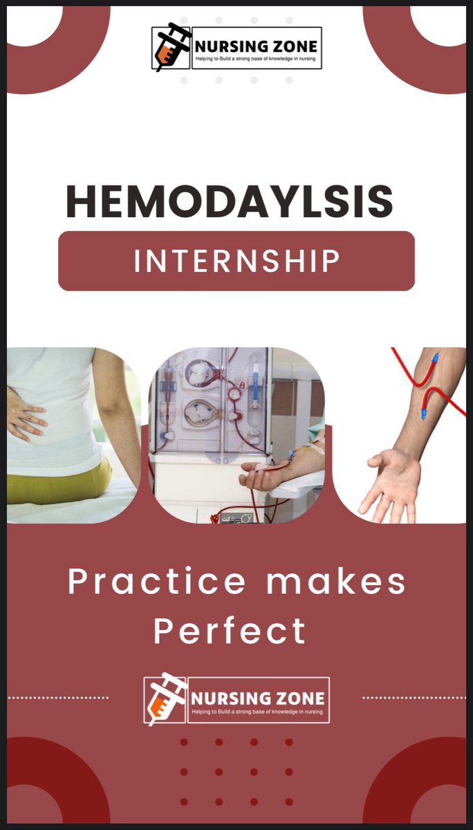 Nursing_zone39's tweet photo. Diaylsis Unit file for internship 🤩🩺

- Accesses types
-Machine parts &amp; steps of prime 

نتمنى لكم المزيد من العلم ✨ https://t.co/a26S7pFx0I