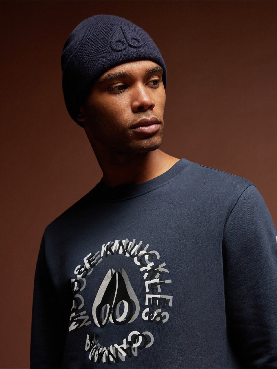 TessutiUK's tweet image. EXCLUSIVE TO TESSUTI: Moose Knuckles Double Logo Sweatshirt

Coming in a navy colourway and boasting a cotton construction, the graphic printed t-shirt guarentees a standout look. 

Shop here: bit.ly/3YqJzzc

#Tessuti #MooseKnuckles #WinterFashion #Exclusive