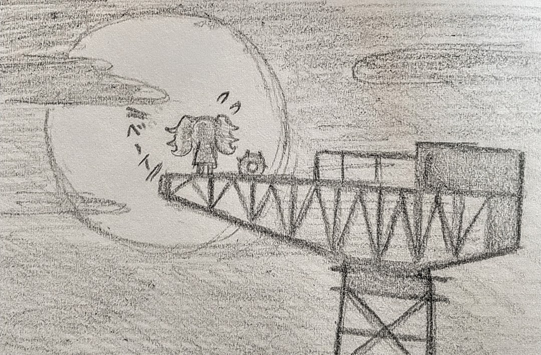 お昼のお絵描き 