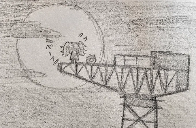 お昼のお絵描き 