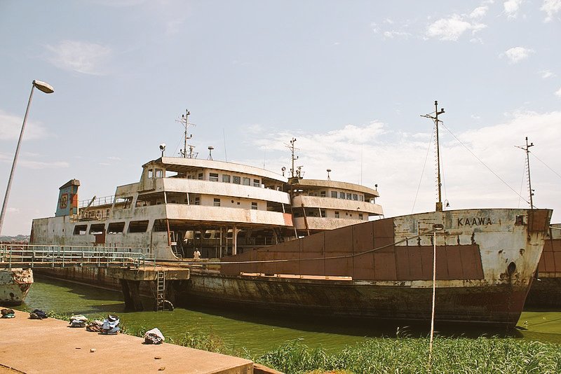 CruiseJipe's tweet photo. #MVKaawa in #PortBell, #Uganda. https://t.co/nxykf3DIPY