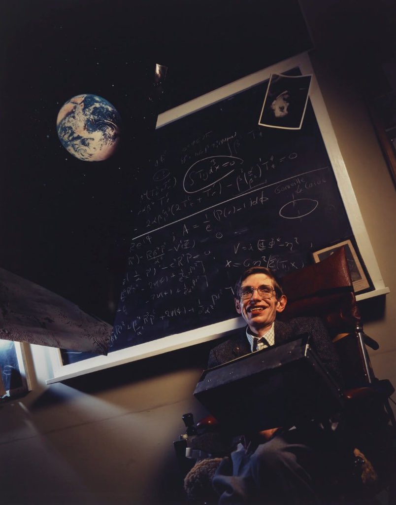 thePiggsBoson's tweet photo. Prof. Hawking strived to make complicated concepts in physics and cosmology more accessible to the public. He is considered to be one of the most influential scientists of all time, best known for his works on black holes and relativity.

Happy 81st Birthday to Stephen Hawking. https://t.co/yWjRoj59bT