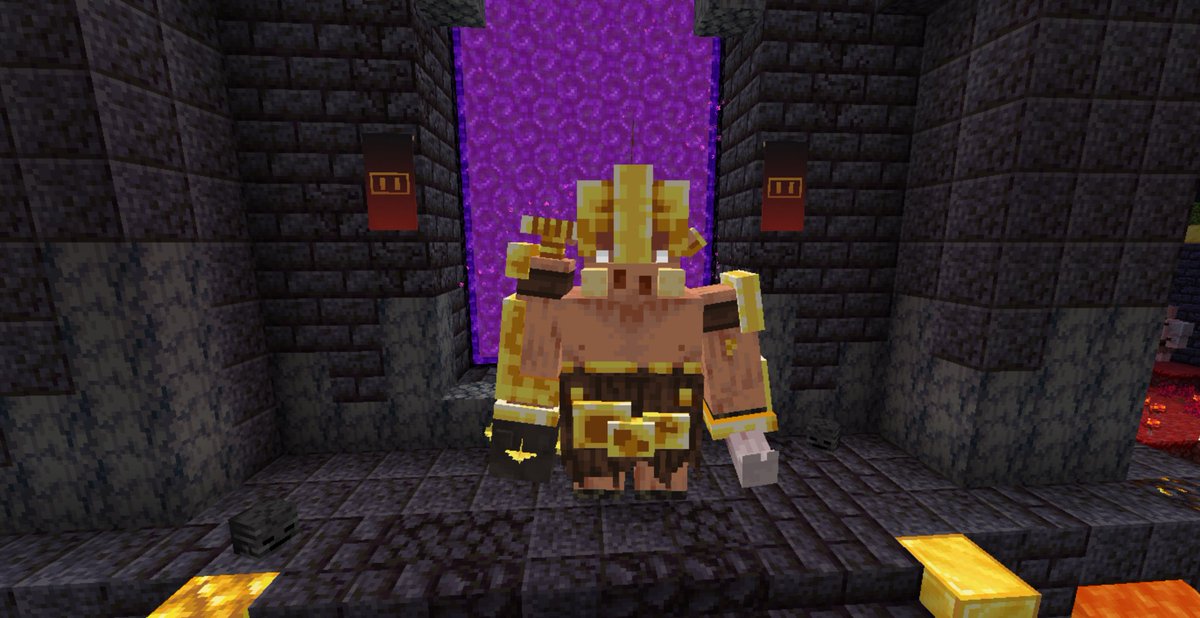It6_Lucky's tweet photo. The Portal Keeper From @legends_game By @_IsJustPixL_ For My Minecraft Legends AddOn!💥

Made In @blockbench 

#MinecraftLegends #Miniglins #Minecraft #3dmodel #Lowpoly #FlamingPigs #ThePortalKeeper https://t.co/ec62H6wrCn