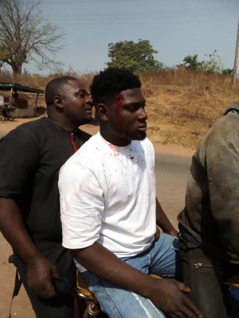 Austinokai's tweet photo. Yesterday in Iyale ward of Dekina local government, Hoodlums disrupt @inecnigeria PVC collection center, only APC members where allowed to center. @PoliceNG_CRU https://t.co/JNN8pxJqyM