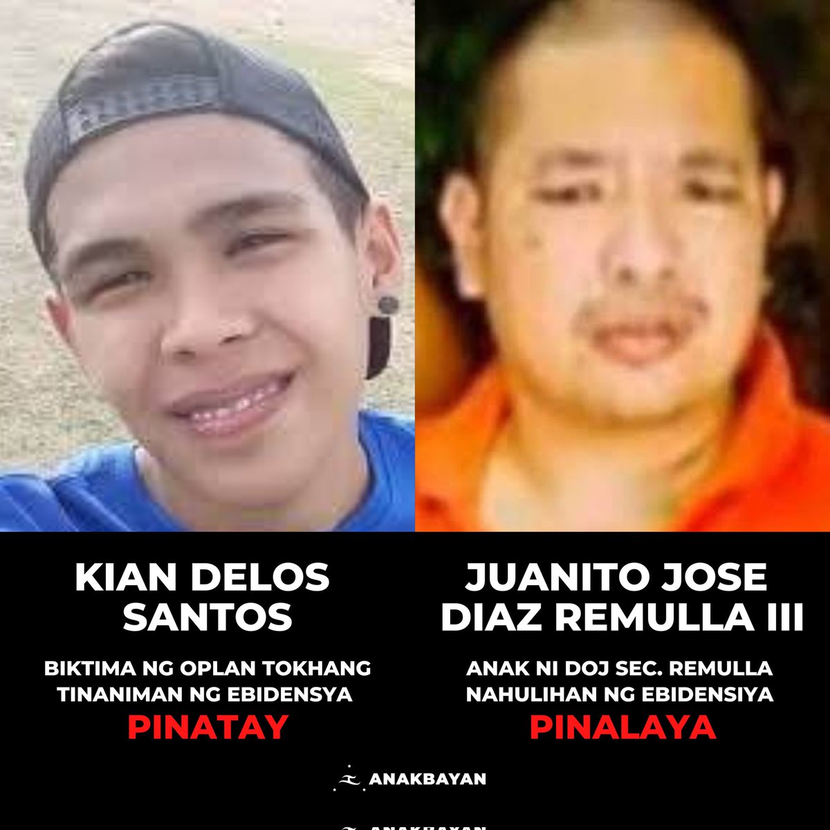 anakbayan_ph's tweet photo. "Hangga't marami ang lugmok sa kahirapan
At ang hustisya ay para lang sa mayaman
Habang may tatsulok at sila ang nasa tuktok
Di matatapos itong gulo"

#Anakbayan https://t.co/5aVsc5Cgpz