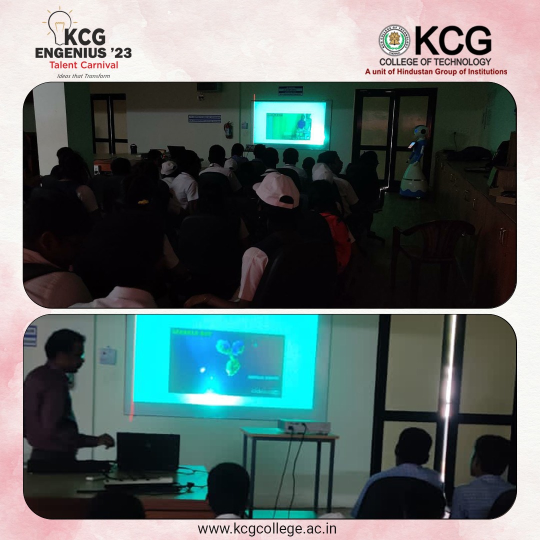 KCGtechnology's tweet photo. The Sparkle Bot Workshop which was conducted as part of KCG Engenius '23 on 7th January, 2023 was an exciting event, with school students getting an in-depth and hands-on view into the incredible world of robotics.
#KCGCollege #kcgcollegeoftechnology #kcgengenius #KCG25 https://t.co/1lrEKcTXhS
