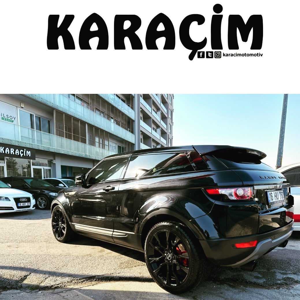 #karaçim #karacim #karacimotomotiv #muratkaraçim #rangeroverevoque  Evoque tek kapı , 240 HP benzinli , stokta ‼️🚗🧿🇹🇷🇹🇷 @karacimotomotiv