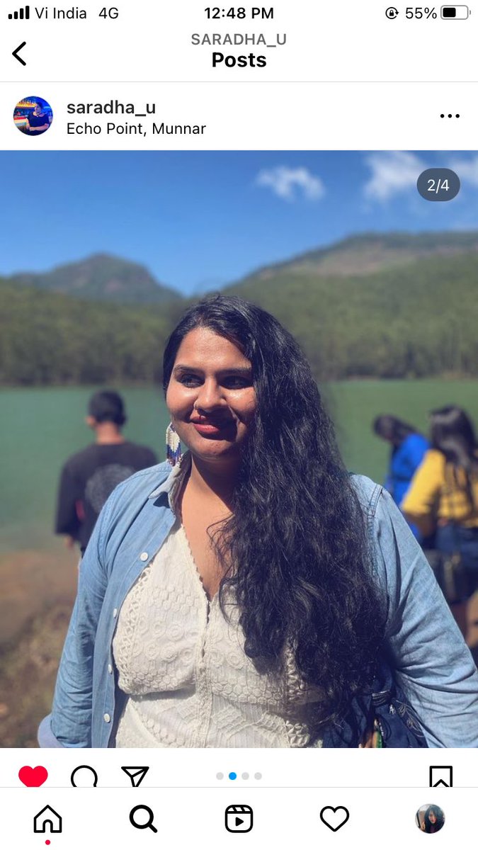 My colleague <a href="/saradha_u/">Saradha U</a> is no more. A lovely and calm person, a vibrant writer, soft spoken, and someone with a great sense of humour. This was a pic of herself that Saradha really liked. She was just 22. I will miss her, we will all miss her.