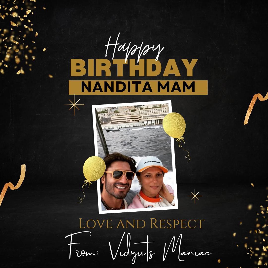 Meet_Unfiltered's tweet photo. Here comes a special day so this #SpecialDP for @nanditamahtani mam one of the most important member of the Jammwalion family.
Dear Nandita Mam, we the #JammwalionFamily wishing you that Days, months, and years go by, and they work wonders on you. #HappyBirthdayNanditaMam π https://t.co/kbFZKReJ78