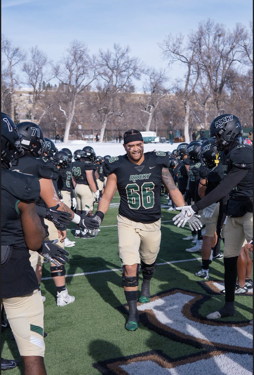 What a crazy journey it has been. Crazy to think it’s over but I’m blessed and thankful for the lessons I have learned. I wouldn’t be who I am today without Rocky Mountain College. Thank you family, friends, coaches, and teammates for everything. What a time. 66OUT 🤟🏽
