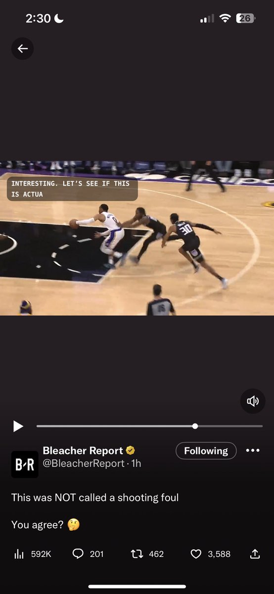 Benjamito009's tweet photo. @WorldWideWob Wasn’t in shooting motion my boi. Not an and1 https://t.co/thQ7A7DUrA
