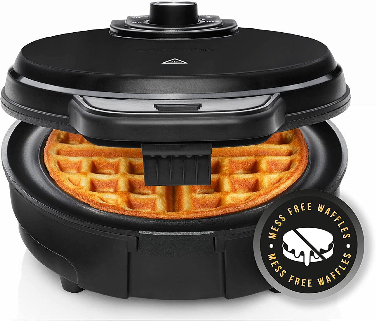 SKDitta's tweet image. #Chefman Anti-Overflow Belgian Waffle Maker w/Shade Selector, Temperature Control, Mess Free Moat, Round Iron w/Nonstick Plates &amp;amp; Cool Touch Handle, Measuring Cup Included, Black 

👉🙂amzn.to/3VUZpiY via @amazon