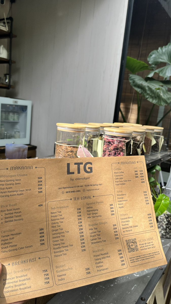 TeaTime.
LTG by esterakyat. Lokasi di Taman Barito jadi satu dengan Lamandau House. Pilihan menu banyak. <a href="/esterakyat/">Esterakyat</a>
