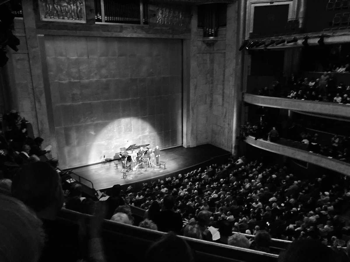 Formidables @AdamLaloum et Quatuor Tchalik ce matin au @TCEOPERA <a href="/jeanineroze/">Jeanine Roze</a> #Musique #concert