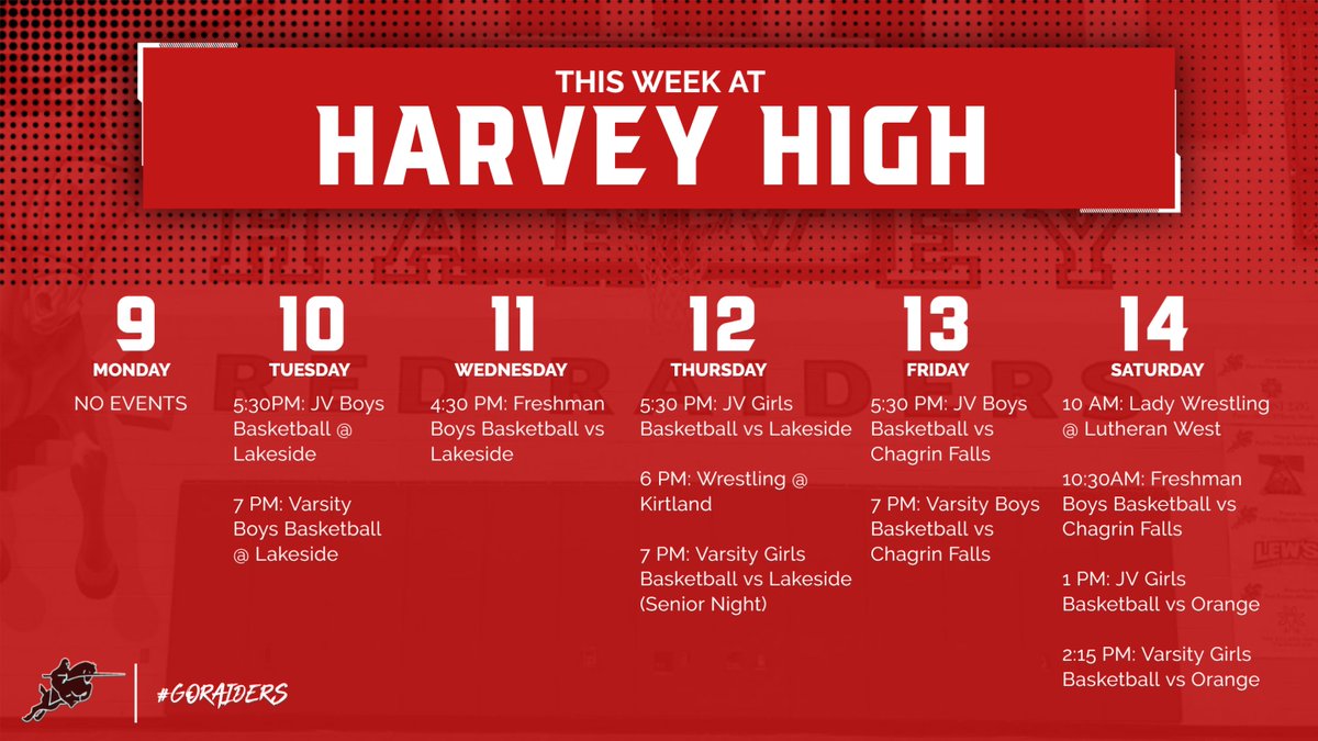 Harvey/Heritage Athletic Department tweet media