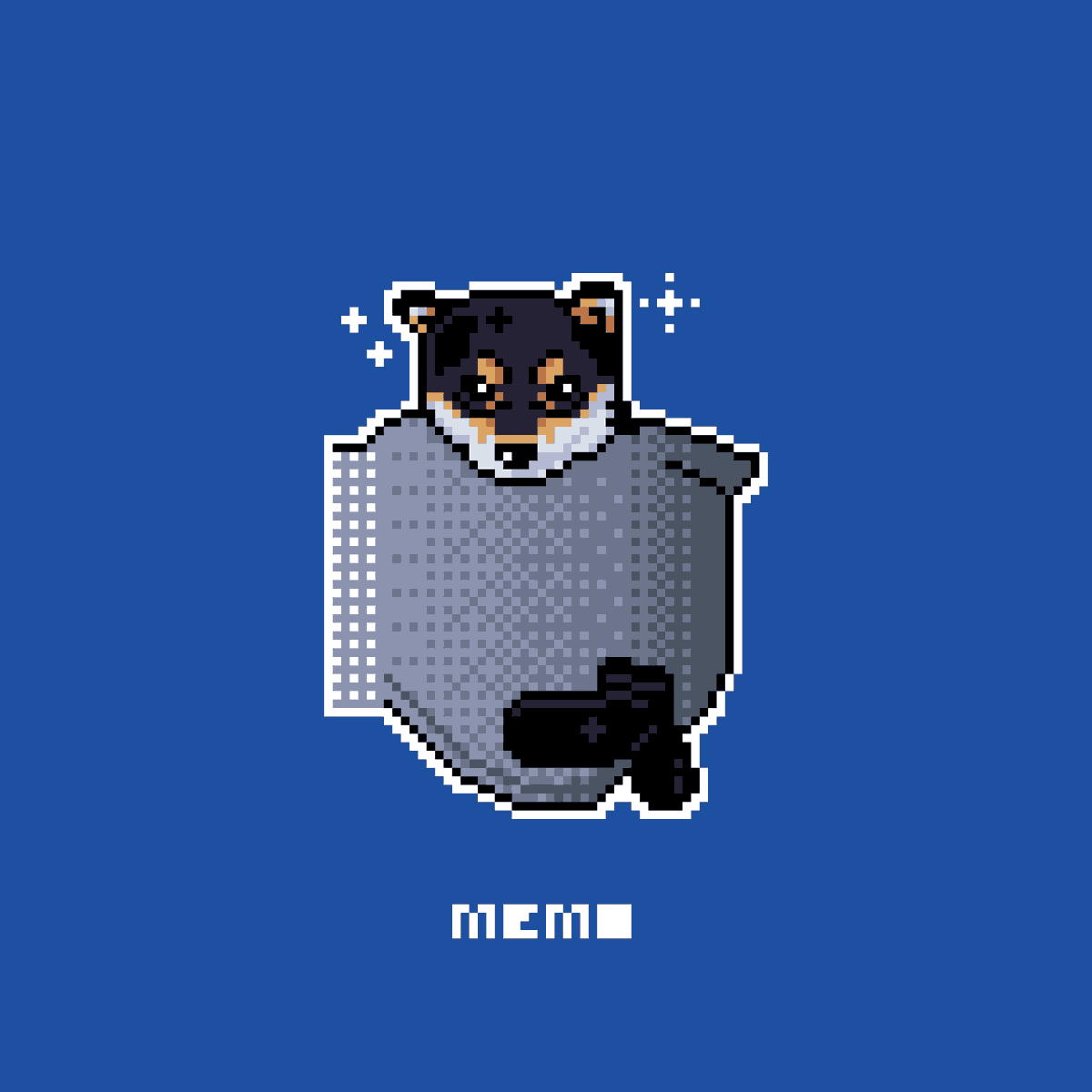 WorldView_85's tweet photo. #pixelart #ドット絵 
🟦🐶🟦 https://t.co/QEBQJQkoez