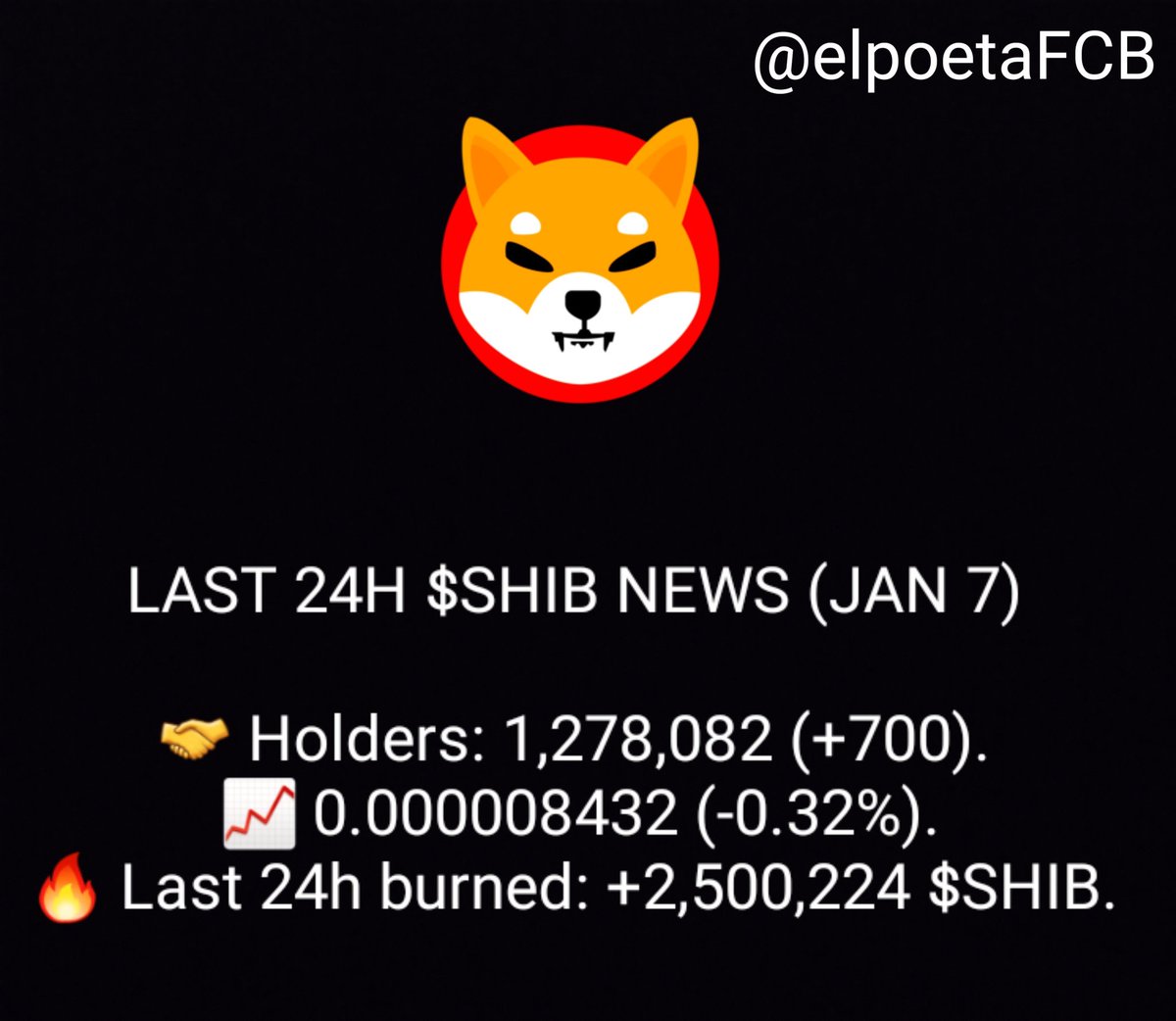 $SHIB NEWS JANUARY 7

#SHIB #shiba #shibainu #SHIBARMY