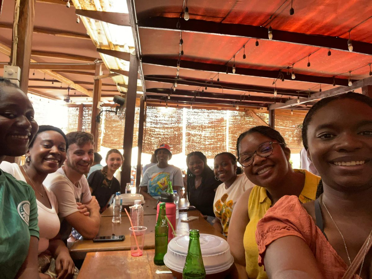 ECSUIP's tweet photo. It's been two weeks since Heaven Brown (Psychology major) began her study abroad experience in Accra, Ghana - studying Culture and Reproductive Health. She is having a great time and learning a lot! #ECSUAbroad #HBCU #GilmanScholar #CIEEScholar https://t.co/IhwcgpQ85f