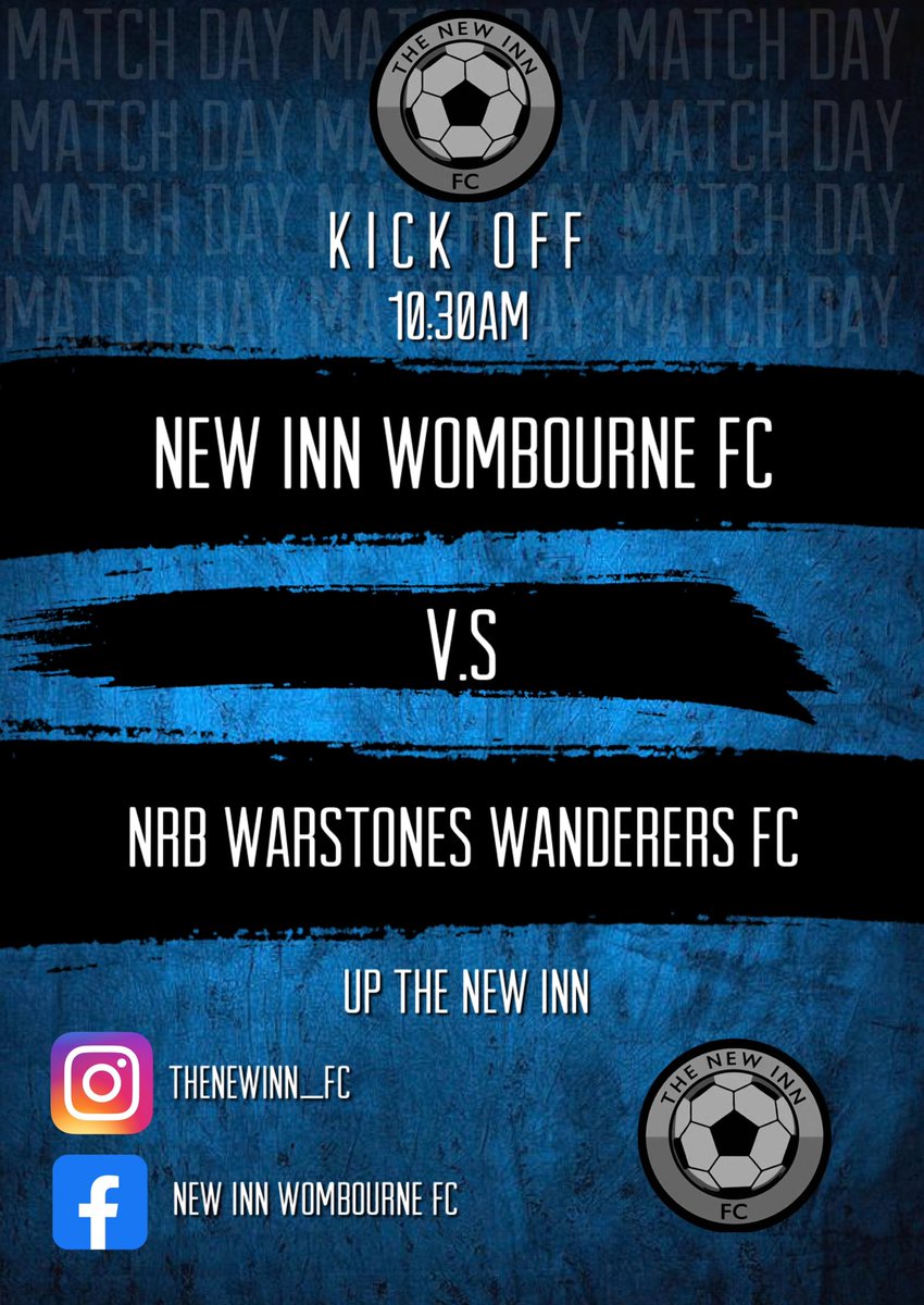 First game of 2023 👀

🆚 @NRB_FC 
🏆 WDSFL 
⏱ KO 10:30am 
🗓 8th January 
📍 Wednesfield Football Club