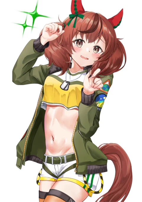 マヤノ勝負服ネイチャ#ウマ娘 #ナイスネイチャ 