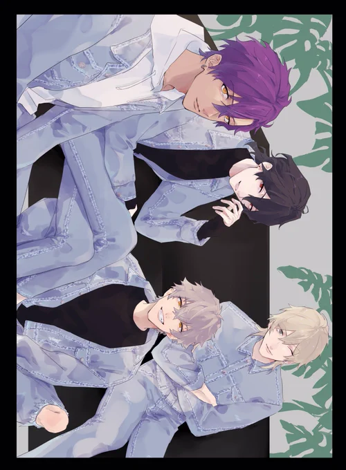 デSNS本の表紙絵大体できた 