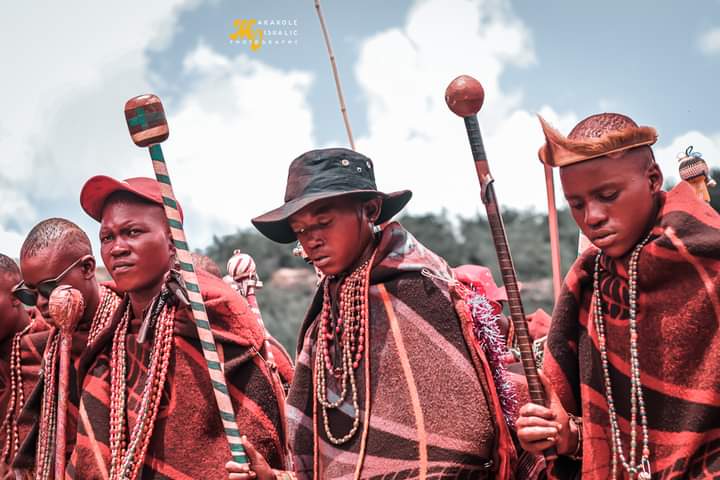 Lebollo Robe Lebollo la Basotho ! We are a nation rich in Culture. Beautiful to see ...