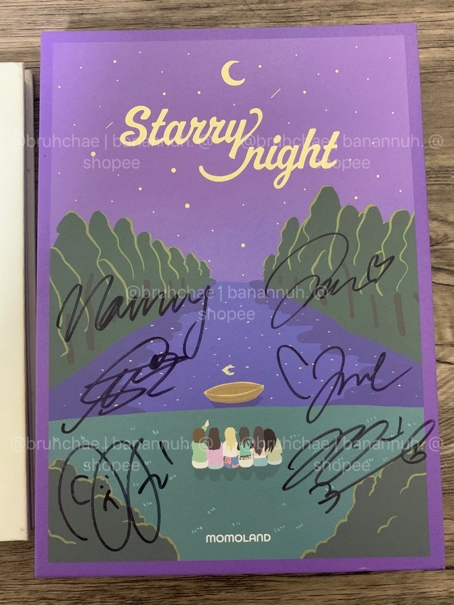bruhchae's tweet photo. ic interest check wts lfb

MOMOLAND SIGNED ALBUMS

GREAT! mini album
(got from the fanmeeting)

Starry Night album
(got from an event on their daum cafe)

#momoland #hyebin #nayun #jane #jooe #ahin #nancy #모모랜드 https://t.co/oKFFOEVTtV
