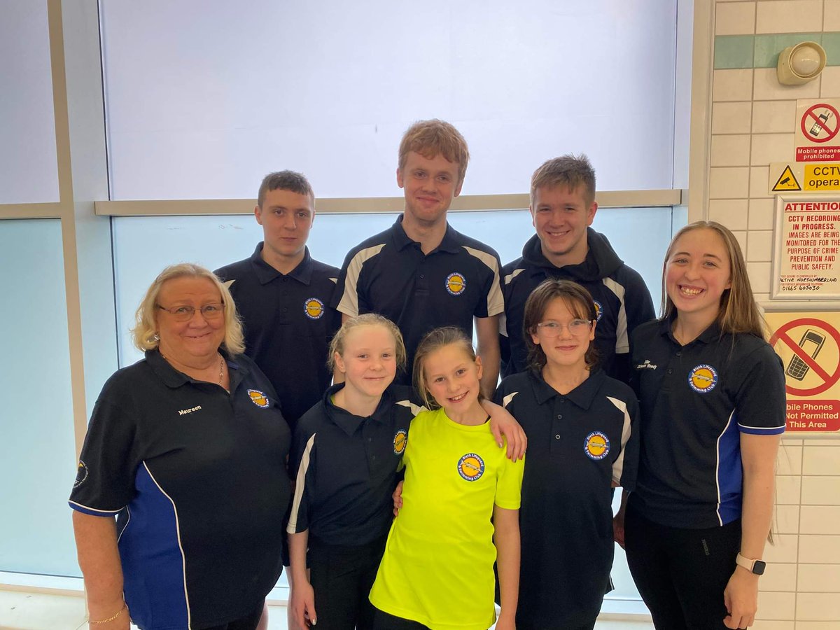 BlythSwimming's tweet photo. Great swims this morning @alnwick_asc gala with lots of PBβs and some medals:
100m Bk - Lewis 3rd, James 1st
50m Fl - Lewis 3rd
100m Fr - James 1st
50m Bk - Lewis 2nd
200m Br - Amy 2nd
Very proud of our swimmers! Good luck for this afternoon! #GOBLYTH π https://t.co/hcrgktrTro