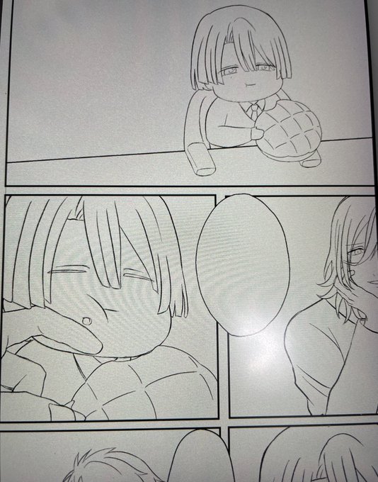 原稿たのC〜🥹 