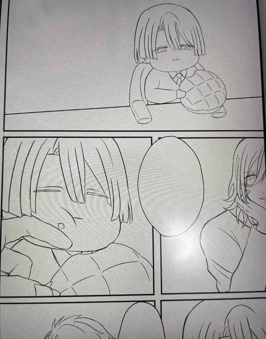 原稿たのC〜🥹 