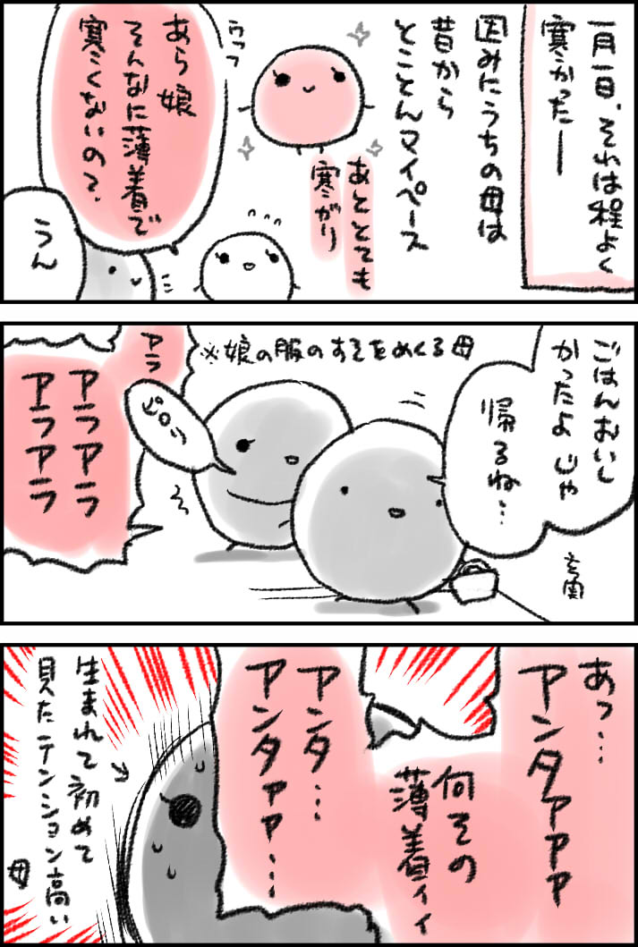 初めて見た母の激昂 