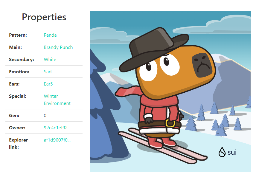 🎁 I just unboxed my Sui Holiday Capy! ❄️
Capy-Carlos the capybara stood alone in the vast, snowy field, shivering in the cold. He had gotten lost on his way home and was having a hard time finding his way back. #CapyHolidays <a href="/SuiNetwork/">Sui</a>