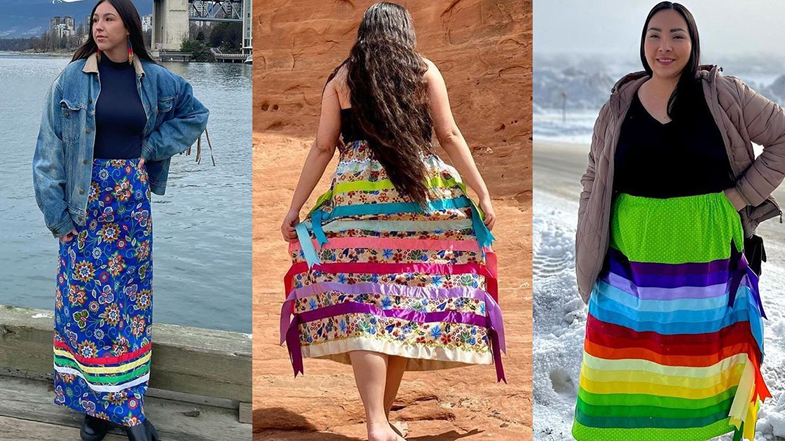 The first National Ribbon Skirt Day was a stylish and powerful movement vogue.cm/5UXUuej