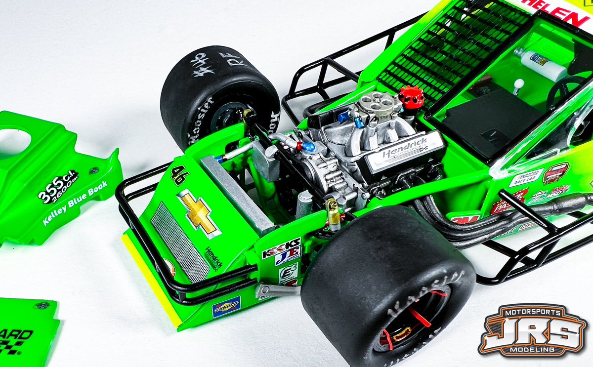 deircrfan's tweet photo. City Chevy modified is complete! @TeamHendrick @citychevrolet @HendrickCars @AxaltaRacing @Valvoline @TeamChevy @WhelenEng @WhelenMTRS @HoosierTire @showtime7602 #asphaltracing #whelenmodified #modifiedracing #dirtysouth @NASCAR #scalemodeling https://t.co/4pTSvA1JGO