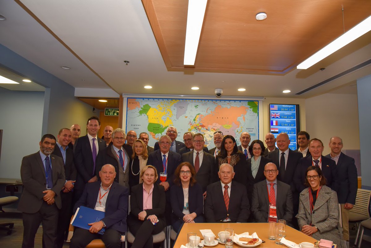 LiatWexelman's tweet photo. Annual meeting with Honorary Consuls representing #Europe in Israel 🇮🇱 with European Division at the @IsraelMFA.  Discussed recent developments in European - Israeli relations 🤝and main plans for the forthcoming year 💡. https://t.co/IZuKTHuAwC