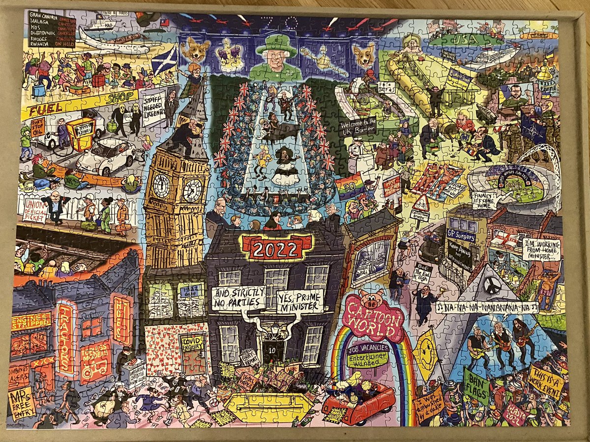 Mum & I have had a busy 24hrs…! #Jigsaw #Goodbye2022