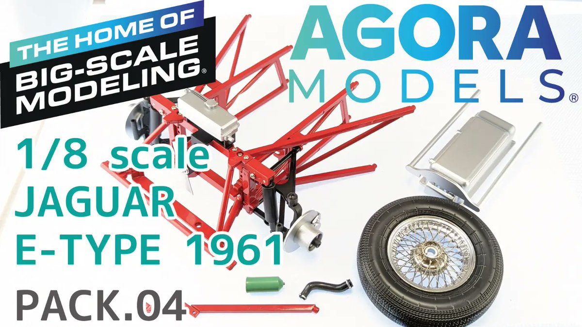 Take_Channel36's tweet photo. 【AGORA MODELS 1/8 Jaguar E-Type PACK3】
今回は遂にスポークホイールの組み立てをやっていきます!!フロントのフレームもね♪
https://t.co/Ya0nthsoYJ
#scalemodel
#18scale
#agoramodels #jaguar #etype #アゴラモデルズ #ジャグワー #ジャガー #eタイプ https://t.co/vif5yWJTfe